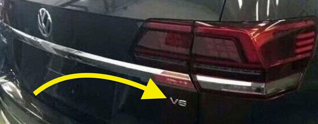 Helt uppenbart blir V6-motor ett av alternativen till nya Volkswagen Crossblue, den sjusitsiga suvmodellen.