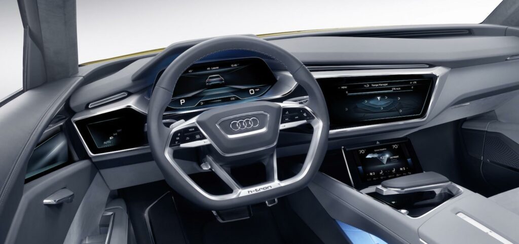 Audi Q7:s interiör (AI text)