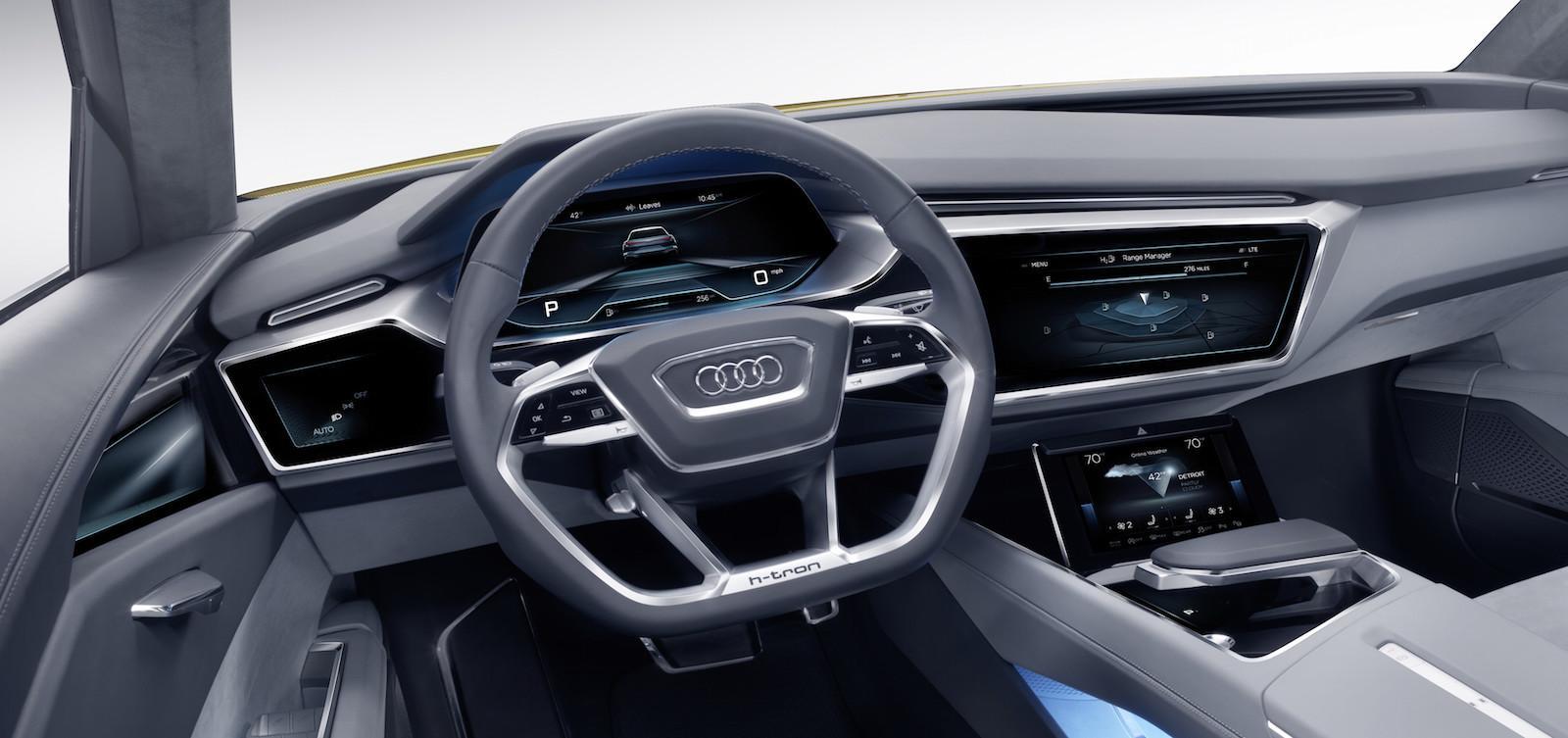 Audi Q7:s interiör (AI text)