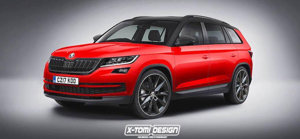 Större fälgar och tuffare färgsättning är egentligen allt som behövs för en Kodiaq Monte Carlo.