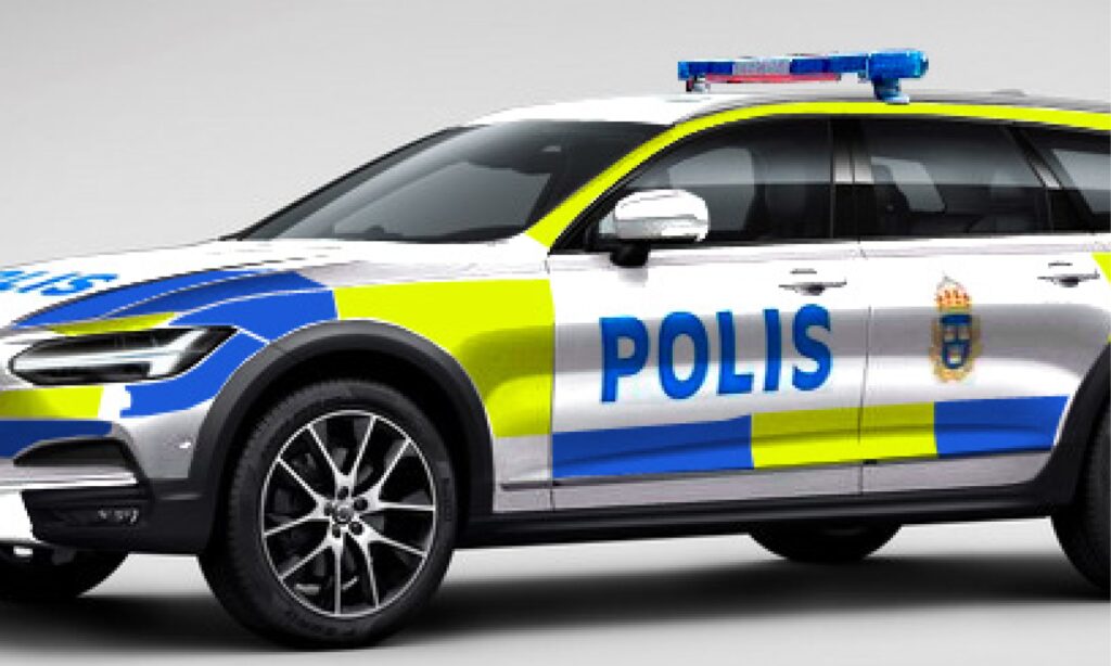 Volvo XC90-polisbilen är en polisbil. (AI text)