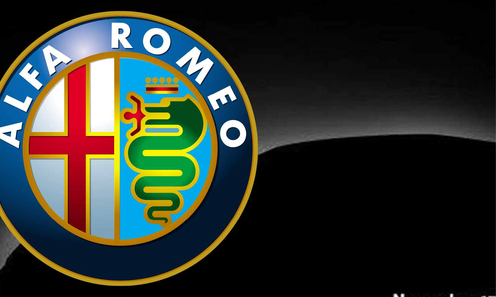 Alfa Romeo-logotypen (AI text)