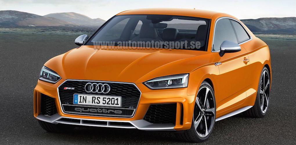 Ungefär så här tror vår illustratör Schulte Design att nya Audi RS 5 ska se ut. Illustration: Schulte Design.