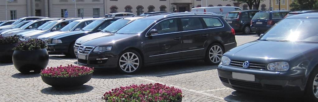 En ledig parkeringsruta kan vara guld värd, speciellt när man är stressad.