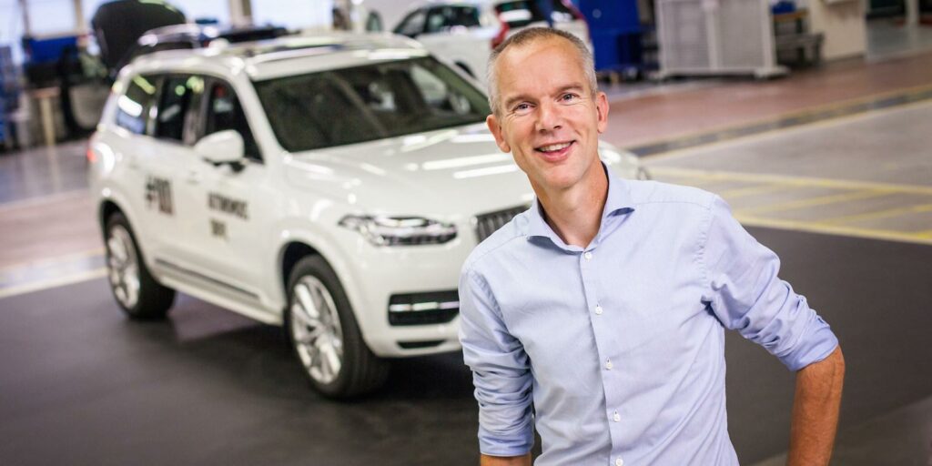 Erik Coelingh är teknisk chef för aktiv säkerhet på Volvo Cars.