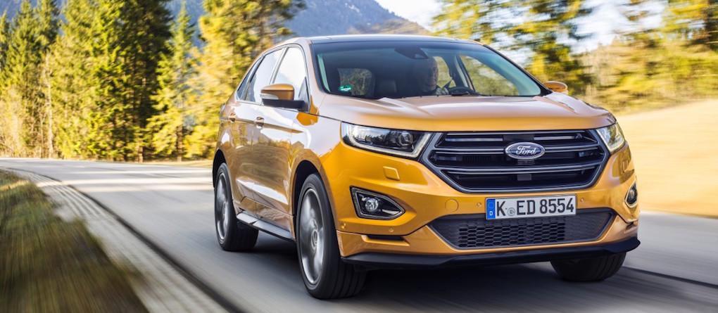 Den förväntade volymmodellen Ford Edge Titanium 210 Hk AWD startar på 399.900 kronor