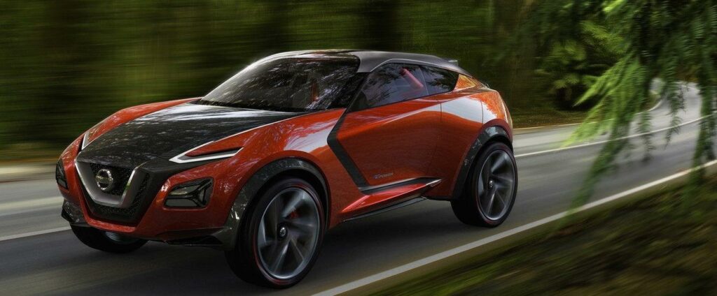 Konceptbilen Nissan Gripz visar hur en kommande elsuv skulle kunna se ut.