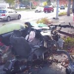 Hur kunde någon överleva i det här vraket? Och ingen annan kom till skada heller, ett mirakel.