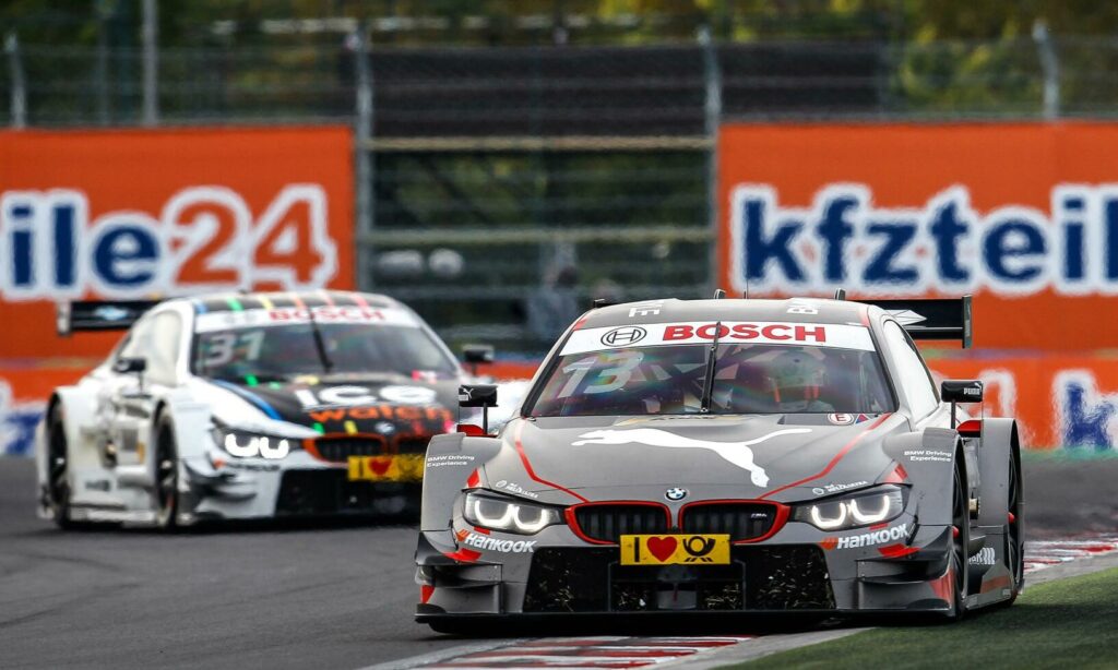 BMW fortsätter satsa på DTM. Men föraren i bilden – António Félix da Costa – kommer att köra Formula E. FOTO: RedBull