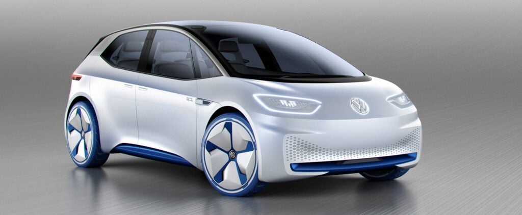 Volkswagen ID är en konceptbil. (AI text)