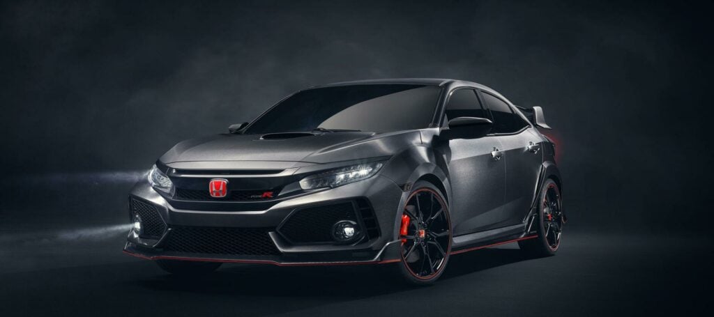 Honda visar redan en prototyp till ny Civic Type R. Kommer till salu under hösten 2017.