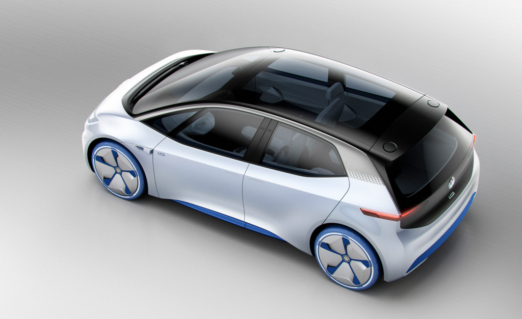 Volkswagen ID är en konceptbil. (AI text)