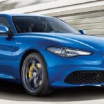 2019 Alfa Romeo Giuseppe på vägen (AI text)