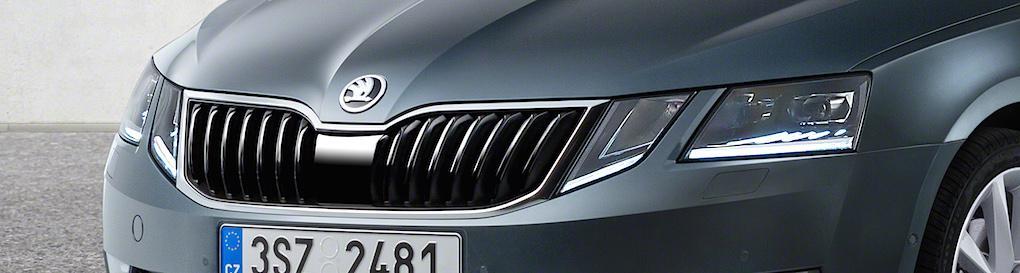 Det här hade vi inte direkt väntat oss på Octavia, efter att ha sett fronten på suvmodellen Kodiaq.