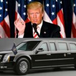 Donald Trump kommer nu att ta över den rullande fästningen The Beast som tjänstebil. I övrigt är det ont om amerikanska bilar i hans garage. FOTO (Trump): Bastiaan Slabbers/iStockPhoto