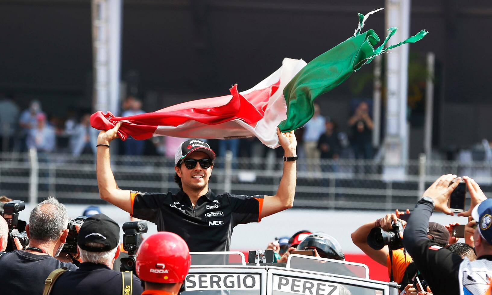 Mexikanen Sergio Perez har tagit två tredjeplatser och ligger sjua i Formel 1-VM. FOTO: Lat.
