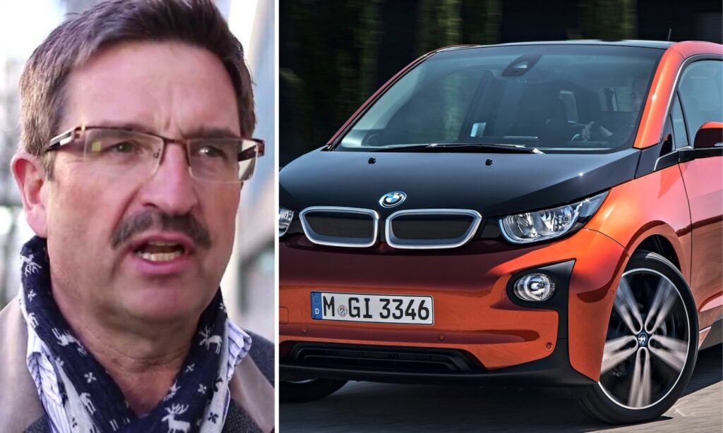 BMW I3, en elektrisk bil (AI text)