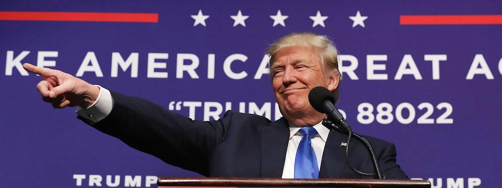 Donald Trump räddar jobben i USA, eller? Foto: Chip Somodevilla/Getty Images