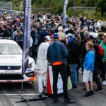 Det blir mer racing för pengarna i nästa års STCC. Här är gridshow från Knutstorp 2016. FOTO: Jerry Karlgren/STCC