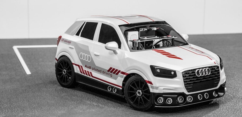 Riktigt så här många kameror hoppas vi inte att framtidens självkörande bilar behöver...