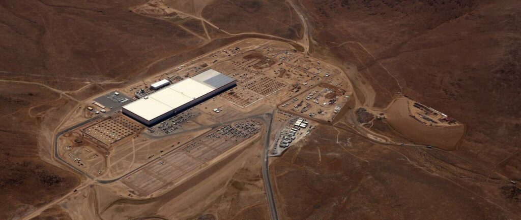 En satellitbild av NASAs anläggning i öknen. (AI text)