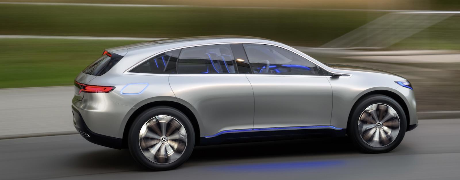 Generation EQ är konceptbilen som ska ge en föraning av Mercedes kommande elbilar. Men den dröjer.