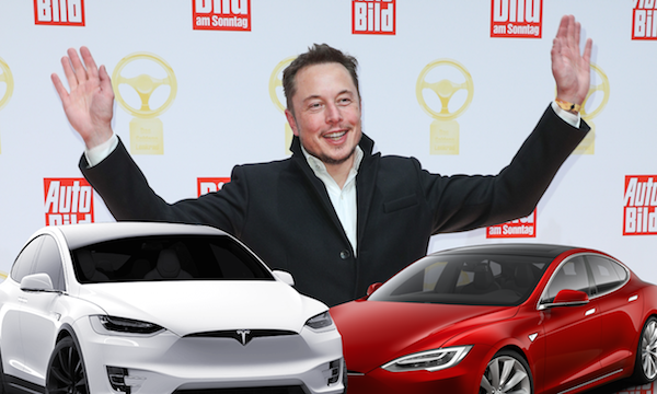 Tesla Model S och Tesla Model X (AI text)