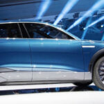 Audi EQ Concept på Detroit Auto Show (AI text)