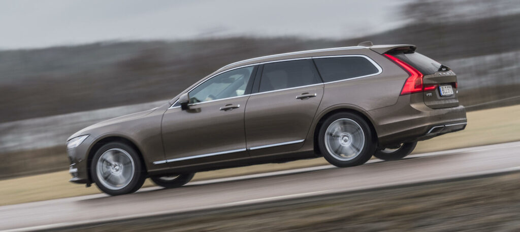 Med D5-motorn får Volvo V90 bara en av fem stjärnor i ADAC:s EcoTest.