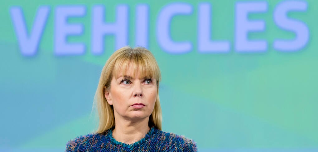 EU-kommissionären Elzbieta Bienkowska tror att dieselmotorernas tid är förbi. Foto Thierry Tronnel/Corbis via Getty Images.