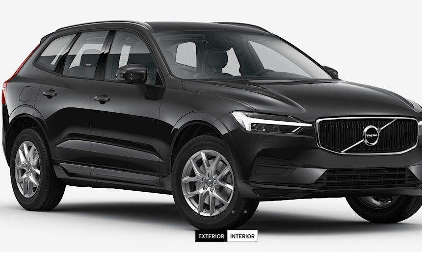 Den svarta Volvo XC90 SUV:n (AI text)