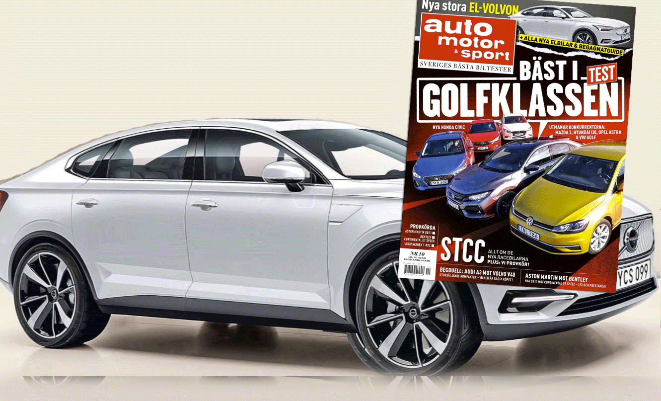 Volvo SUV:er i en magasin (AI text)