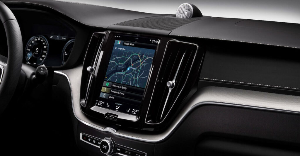 Volvo V90:s inre (AI text)