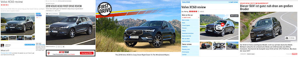 Nu går det att läsa de första, internationella provkörningarna av Volvo XC60. Blir det ris eller ros?