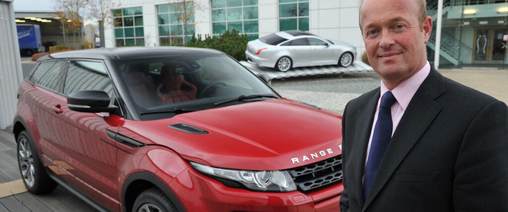 Jeremy Hicks ansvarar för den brittiska marknaden på Jaguar/Land Rover.
