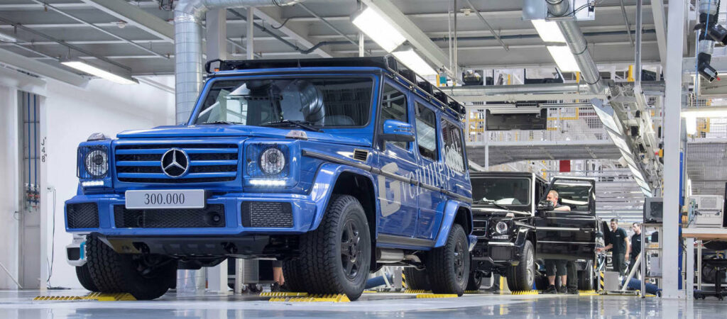 Mercedes G 63 GLS och Mercedes GLS 63 (AI text)