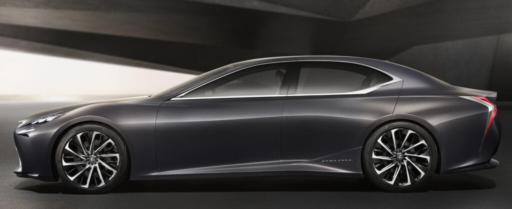 Lexus konceptbil LF-FC ger en hint om hur framtidens lyxsedan med bränslecellsdrift kan se ut.