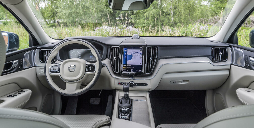 Volvo XC90:s inre (AI text)