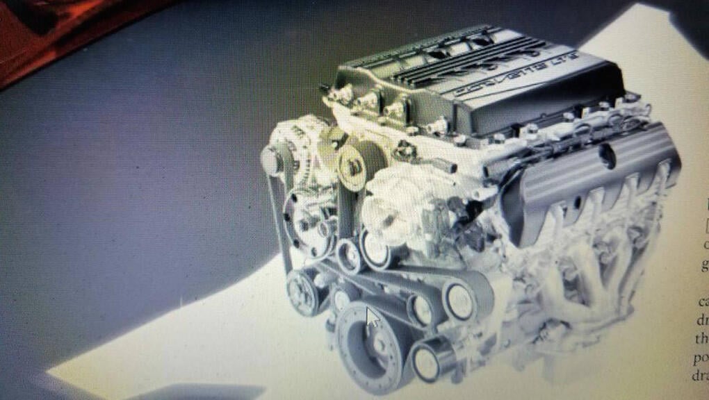 Det verkar som om GM har övergett stötstängerna och introducerar en ny V8-motor.