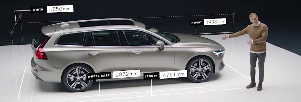 Produktchefen Ragnar Crona berättar om alla detaljer och funktioner hos nya Volvo V60.