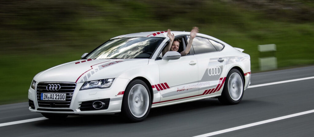 Audi är en av många biltillverkare som utvecklar autonoma bilar.