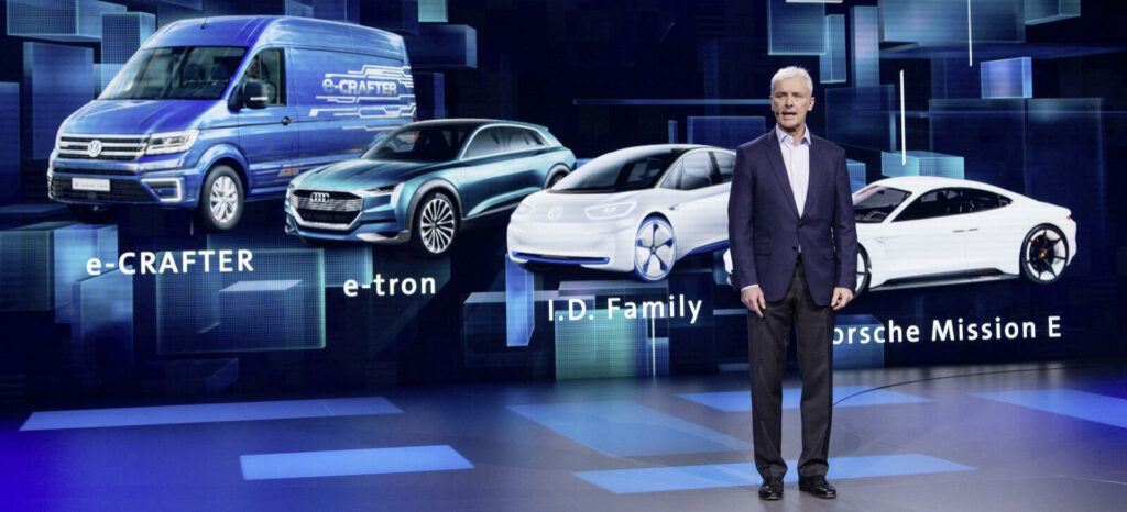 Elbilssatsningen kallas "Roadmap E" och involverar alla märken i VW-koncernen.