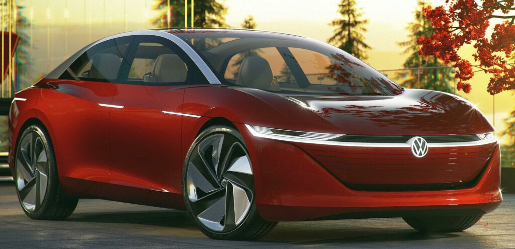 Volkswagen ska köra igång en mångmiljardsatsning på elbilar och laddhybrider. Konceptbilen ID Vizzion ligger längre in i framtiden – först kommer kompaktbilen ID Neo.