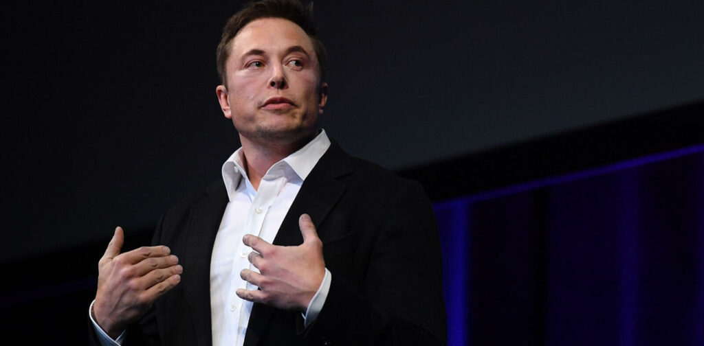 Elon Musk talade på Elon Musk Foundations event i San Francisco. (AI text)