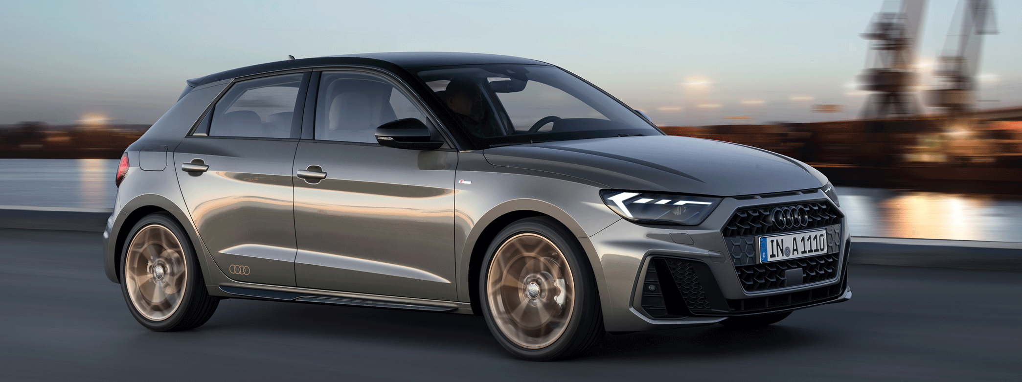 Nya Audi A1 Sportback mäter nu 4,03 meter på längden.