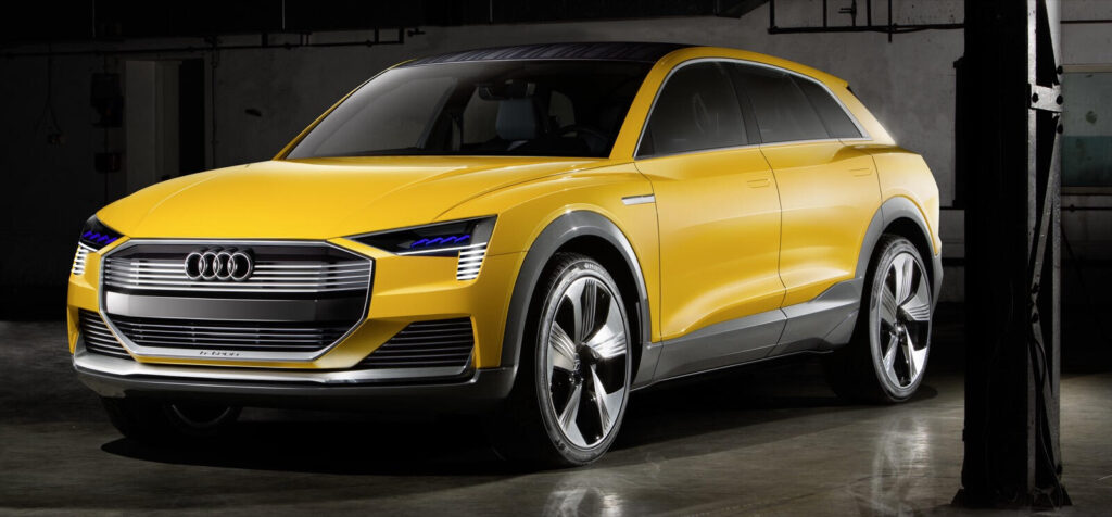 Audis vätgassuv H-tron ska börja säljas efter 2020.