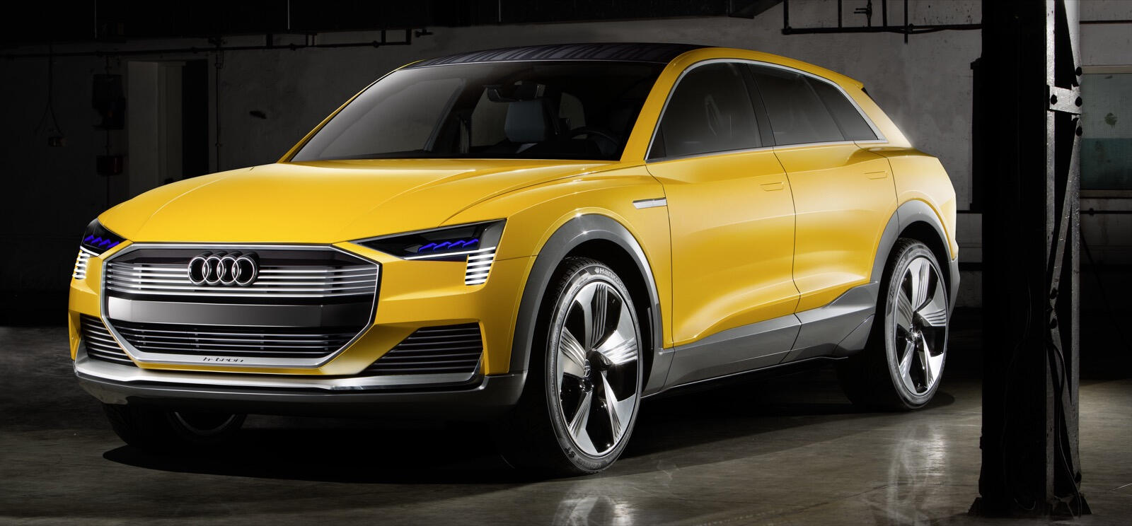 Audis vätgassuv H-tron ska börja säljas efter 2020.