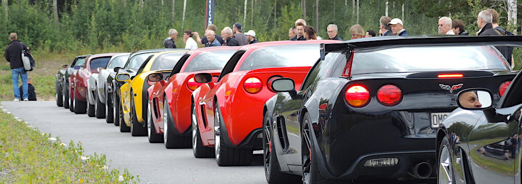 När auto motor & sport har sportbilsträff brukar det bli stor uppslutning från Sveriges bilklubbar.