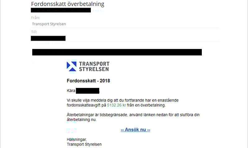 En bil visas i bilden. (AI text)