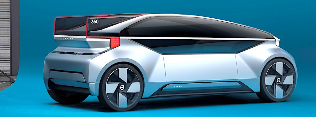 En framtida bil med futuristisk design (AI text)